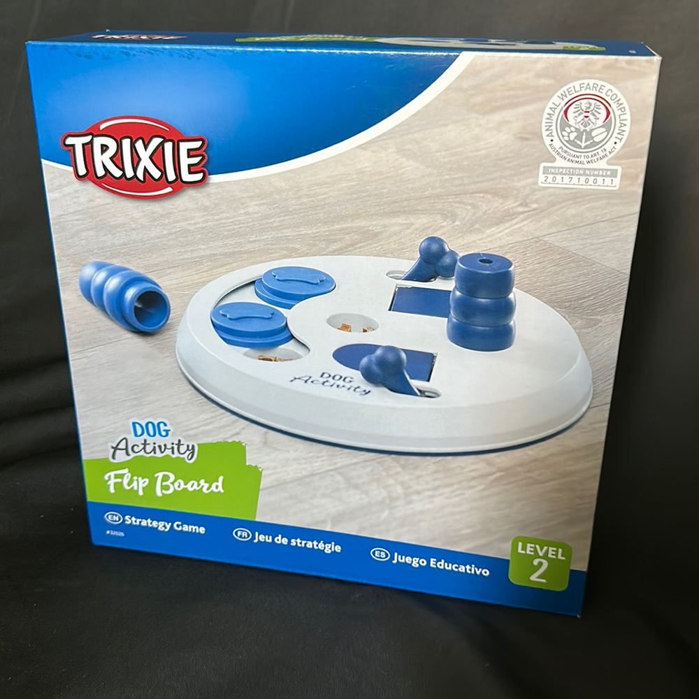 Dog Activity Flip Board